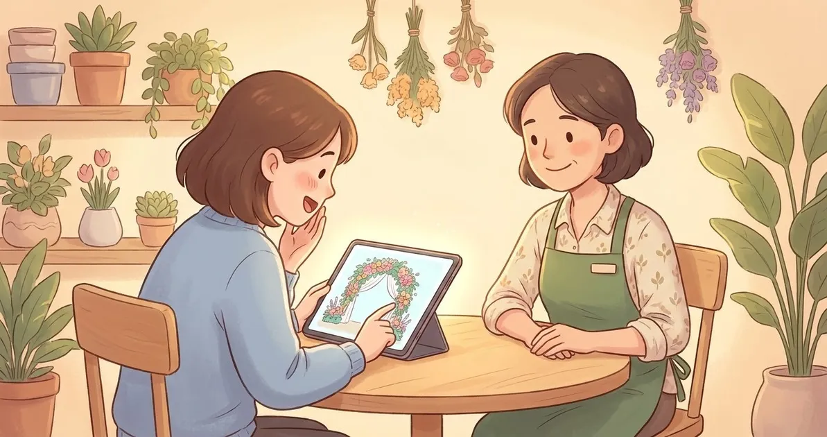 How to Show Clients Their Wedding Flowers (Every Method)